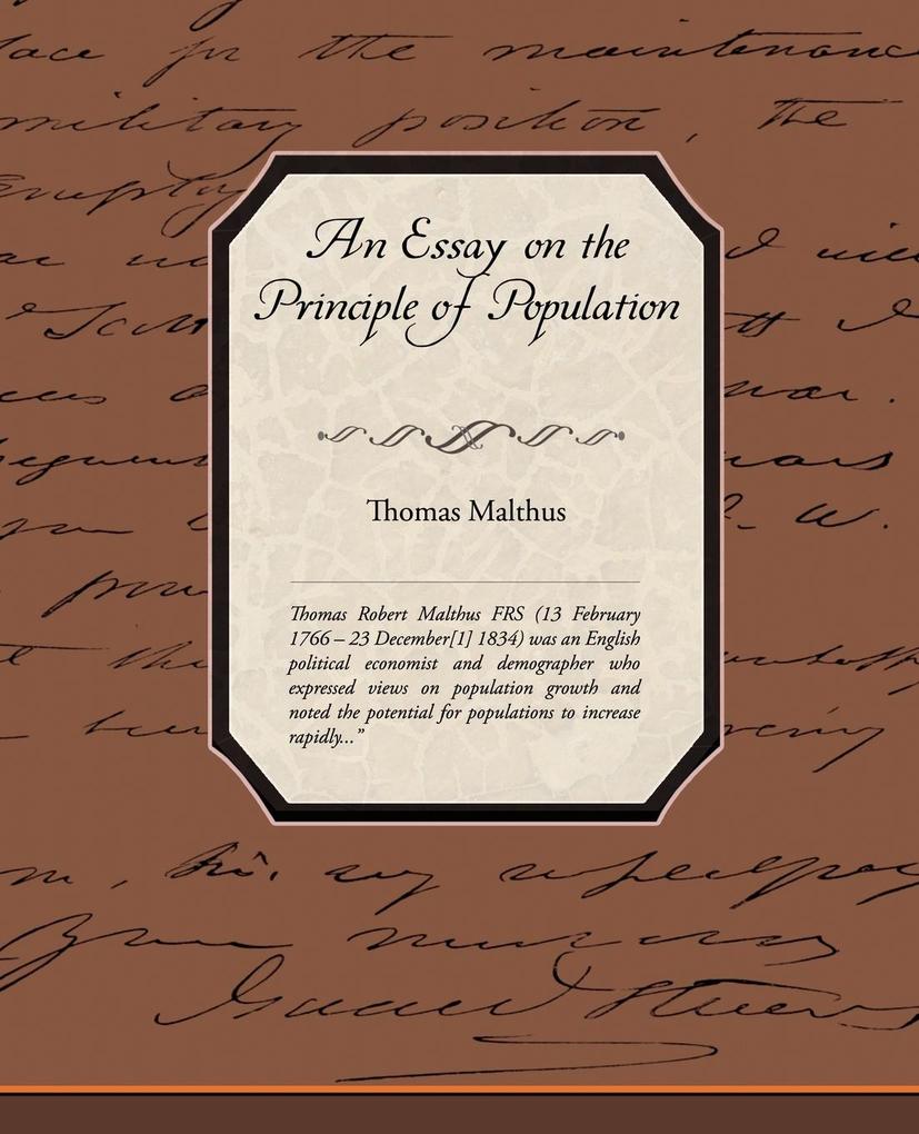 Produktbild: An Essay on the Principle of Population | Thomas Malthus