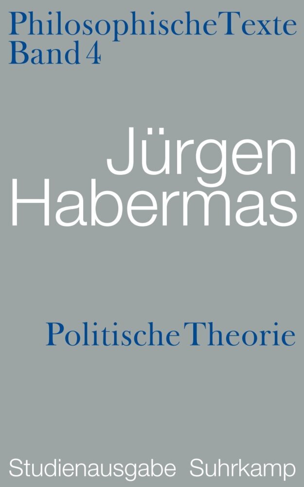 Produktbild: Politische Theorie | Jürgen Habermas