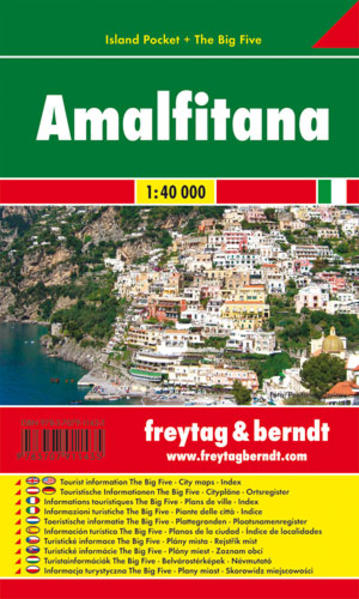 Produktbild: Amalfitana 1 : 40 000. Island Pocket + The Big Five