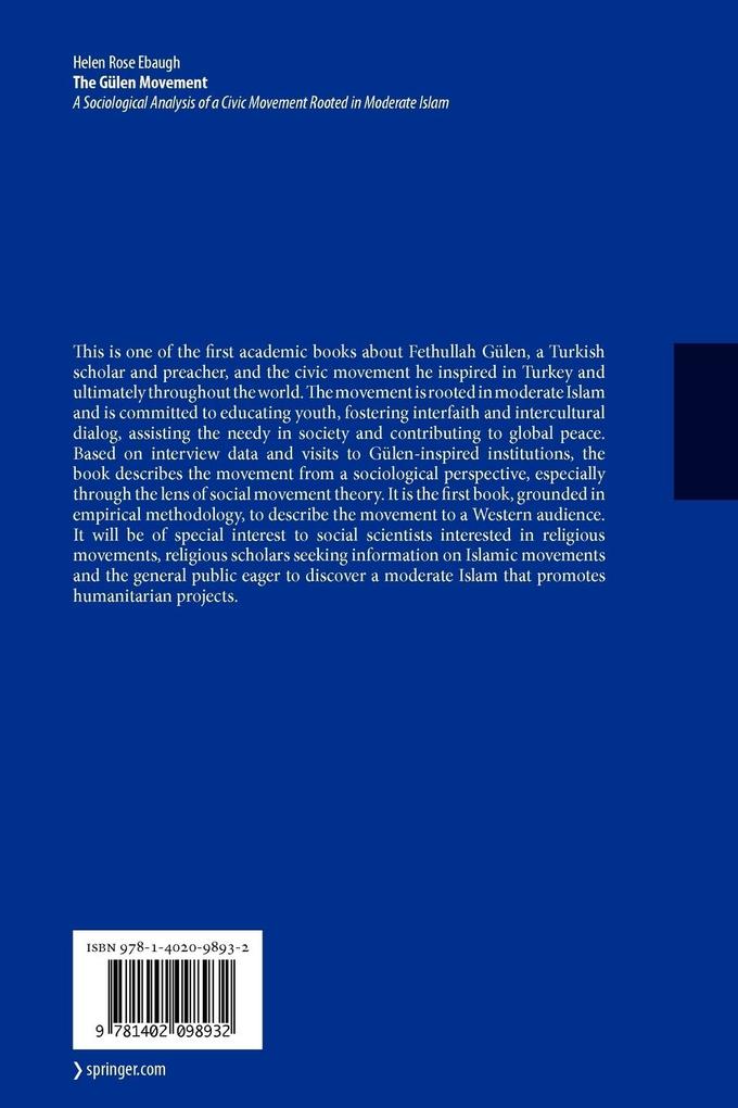Weitere Ansicht: The Gülen Movement | Helen Rose Ebaugh