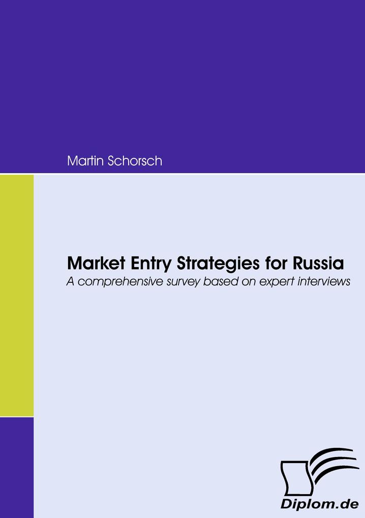 Produktbild: Market Entry Strategies for Russia | Martin Schorsch
