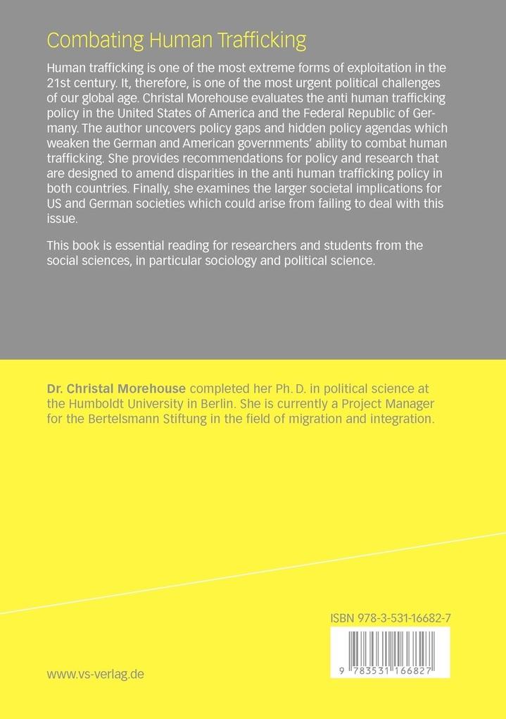 Weitere Ansicht: Combating Human Trafficking | Christal Morehouse