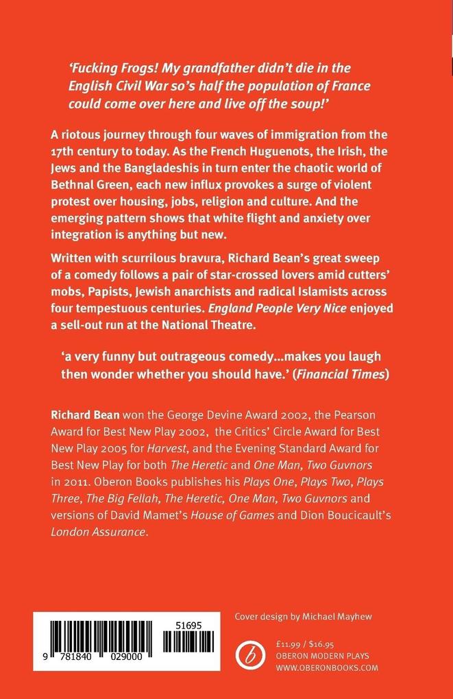 Weitere Ansicht: England People Very Nice | Richard Bean