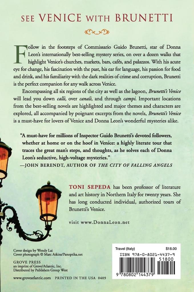 Weitere Ansicht: Brunetti's Venice | Toni Sepeda