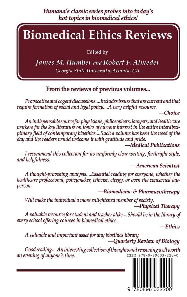 Weitere Ansicht: Bioethics and the Fetus