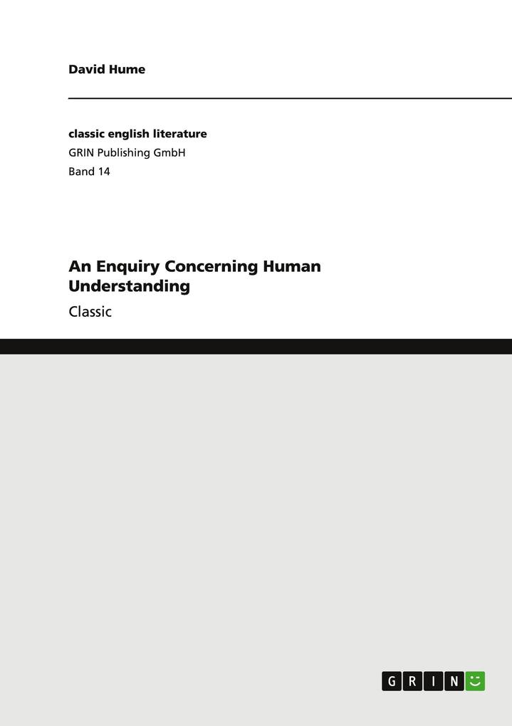Produktbild: An Enquiry Concerning Human Understanding | David Hume