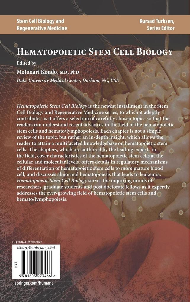 Weitere Ansicht: Hematopoietic Stem Cell Biology