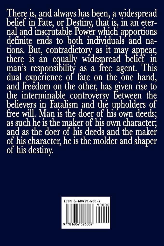 Weitere Ansicht: The Mastery of Destiny | James Allen