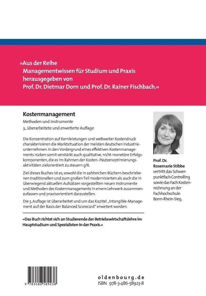 Weitere Ansicht: Kostenmanagement | Rosemarie Stibbe
