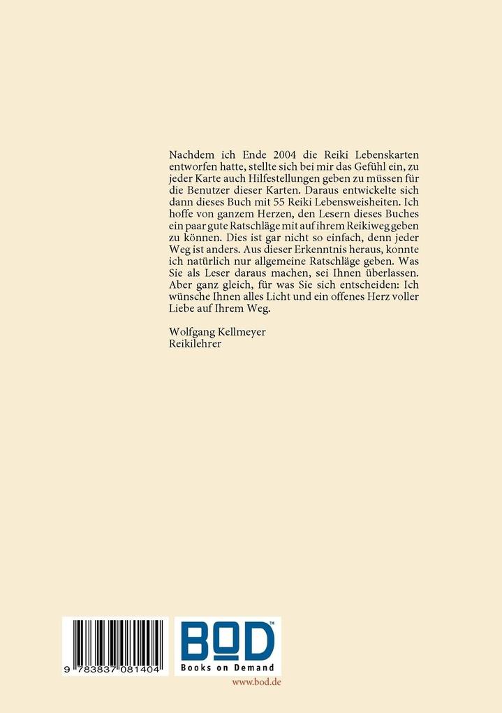 Weitere Ansicht: Reiki Dein Lebensweg | Wolfgang Kellmeyer