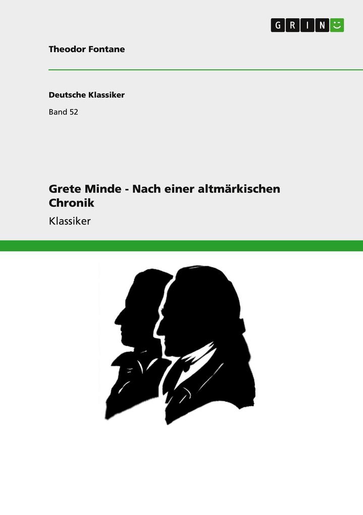 Produktbild: Grete Minde - Nach einer altmärkischen Chronik | Theodor Fontane