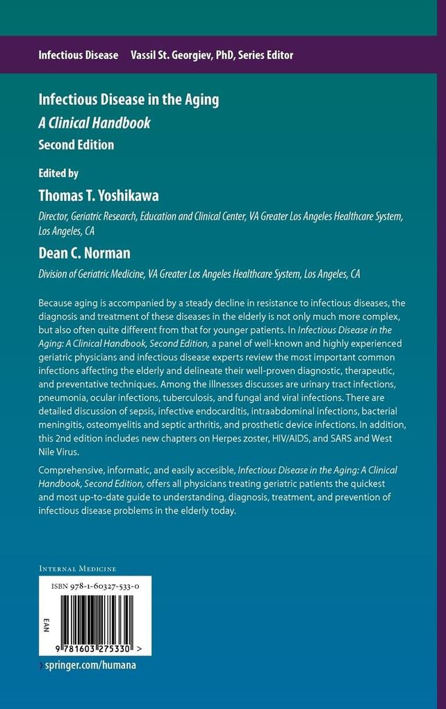 Weitere Ansicht: Infectious Disease in the Aging