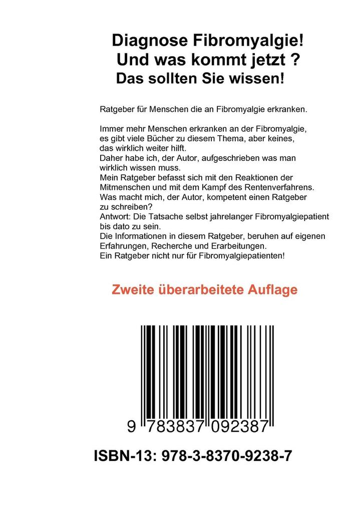 Weitere Ansicht: Diagnose Fibromyalgie! Und was kommt jetzt? | Joachim Peters