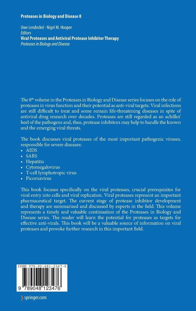 Weitere Ansicht: Viral Proteases and Antiviral Protease Inhibitor Therapy
