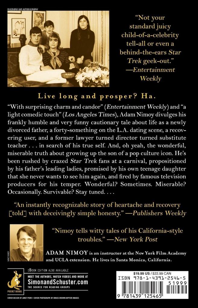 Weitere Ansicht: My Incredibly Wonderful, Miserable Life | Adam Nimoy