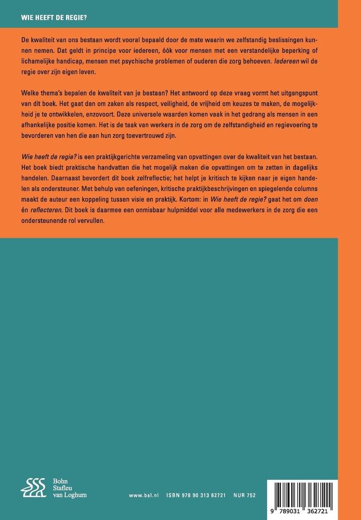 Weitere Ansicht: Wie Heeft de Regie? | J.P.J. Sijnke