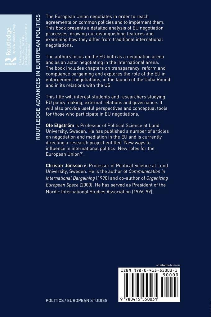 Weitere Ansicht: European Union Negotiations