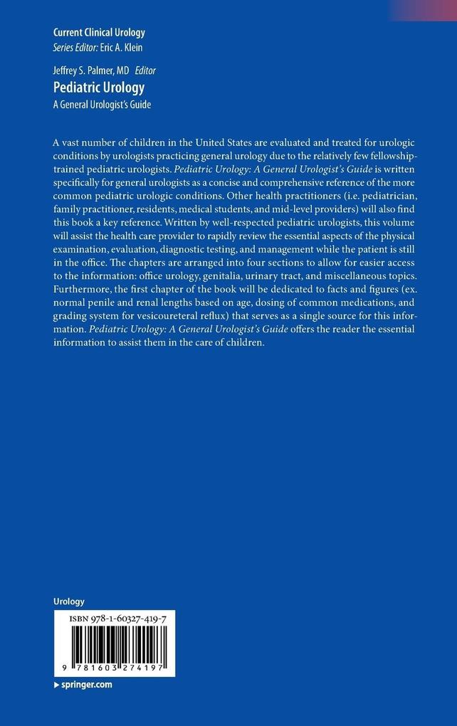 Weitere Ansicht: Pediatric Urology