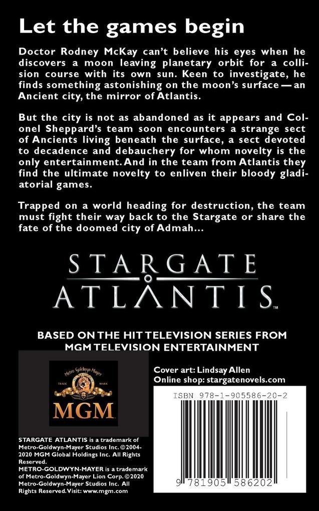 Weitere Ansicht: STARGATE ATLANTIS Brimstone | David Niall Wilson, Patricia Lee Macomber
