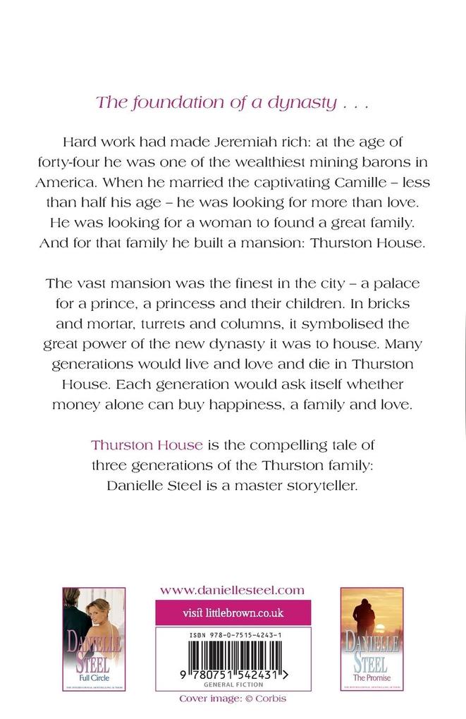 Weitere Ansicht: Thurston House | Danielle Steel