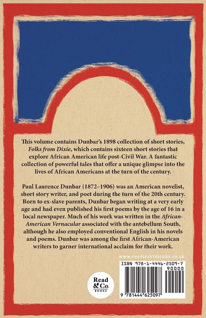Weitere Ansicht: Folks from Dixie | Paul Laurence Dunbar