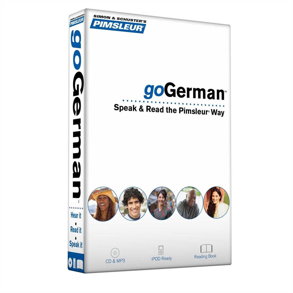 Produktbild: Pimsleur Gogerman Course - Level 1 Lessons 1-8 CD | Pimsleur
