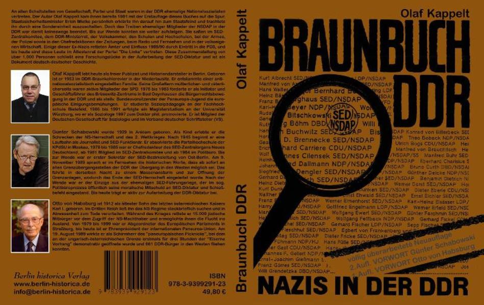 Produktbild: Braunbuch DDR - Nazis in der DDR | Olaf Kappelt