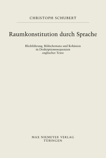 Produktbild: Raumkonstitution durch Sprache | Christoph Schubert