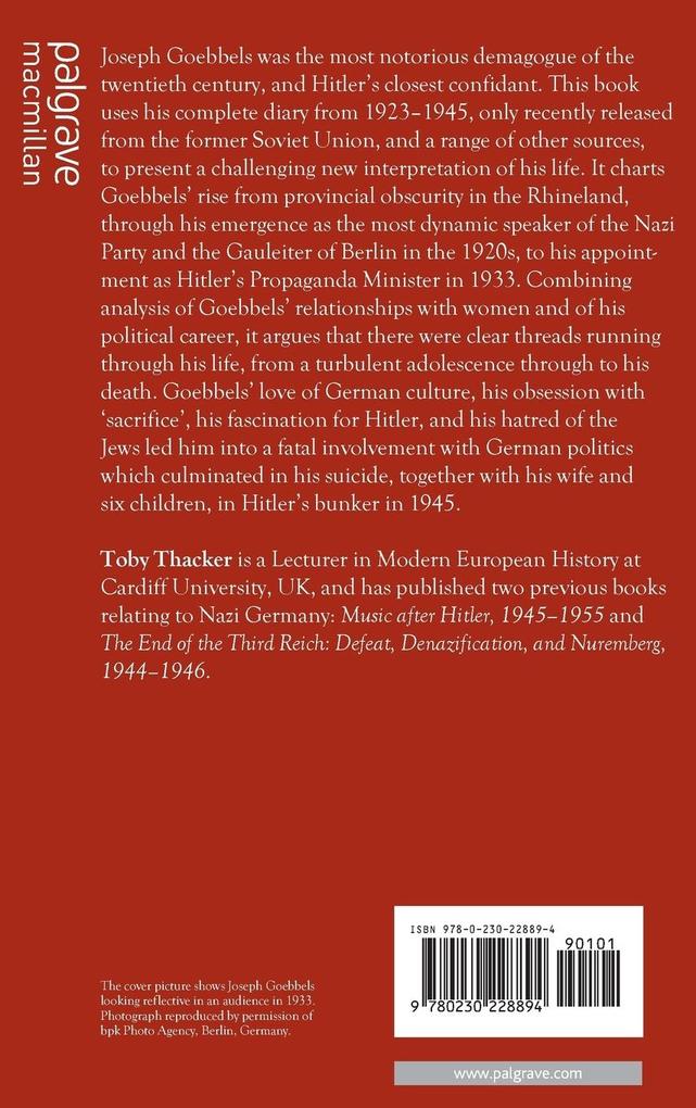 Weitere Ansicht: Joseph Goebbels | T. Thacker