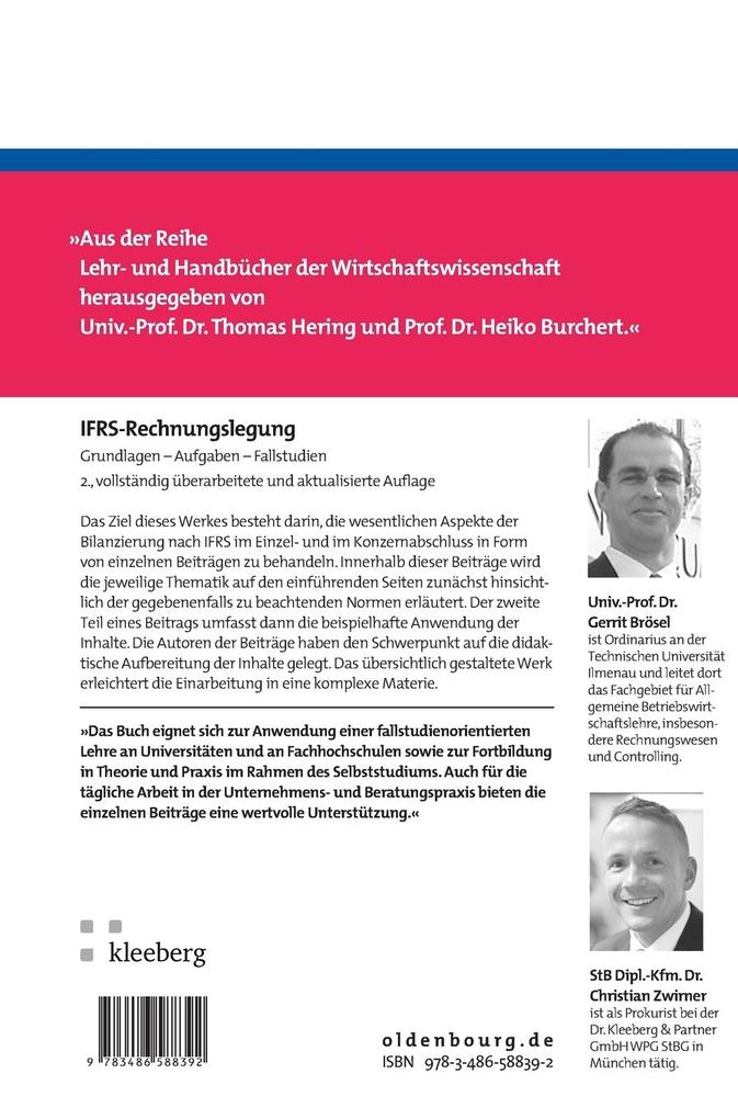 Weitere Ansicht: IFRS-Rechnungslegung