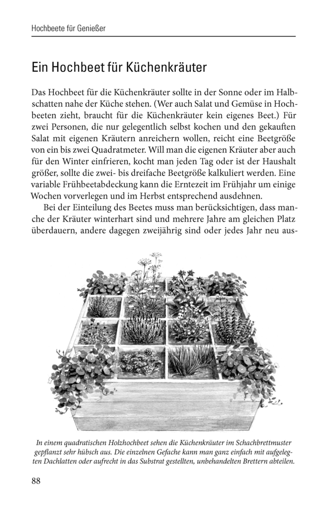 Weitere Ansicht: Das Hochbeet | Brigitte Kleinod