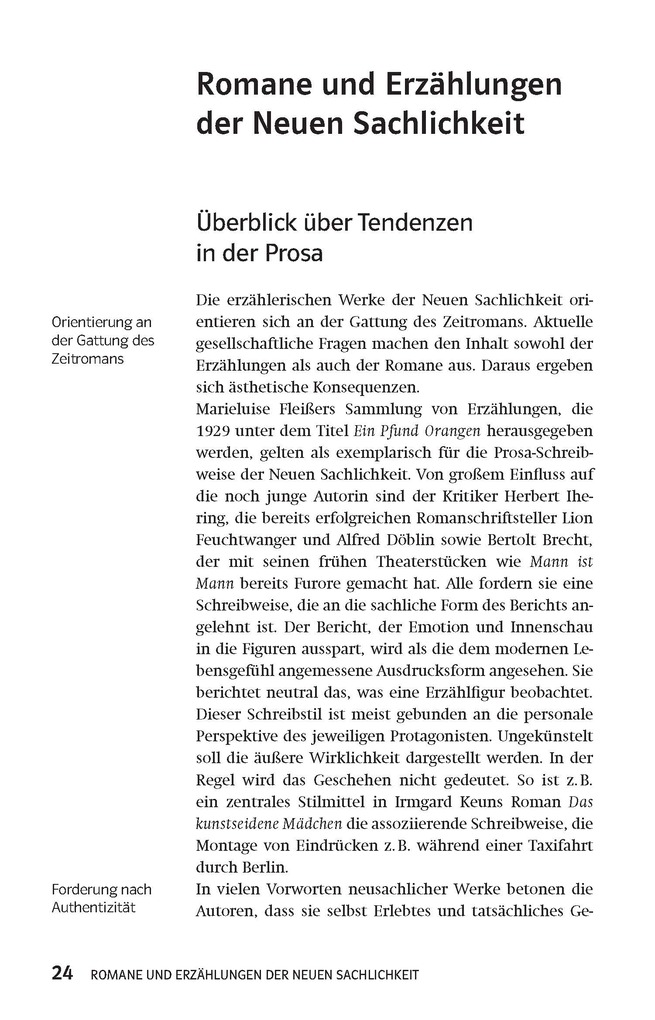 Weitere Ansicht: Klett Lektürehilfen Neue Sachlichkeit