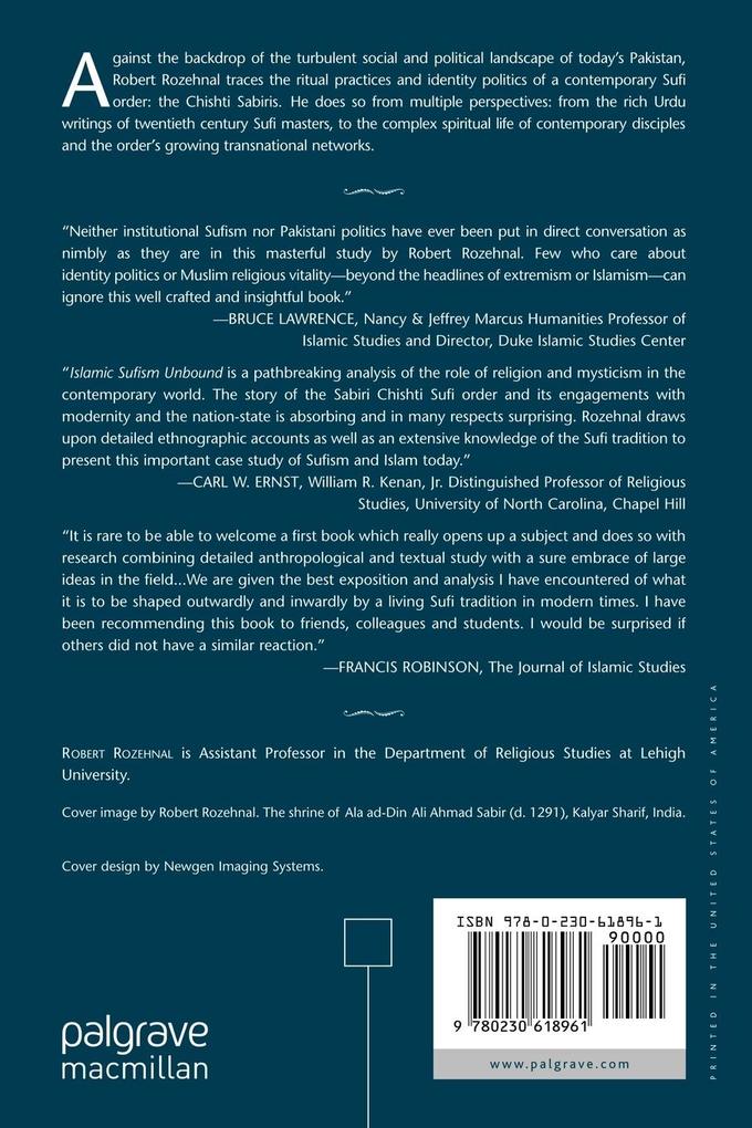 Weitere Ansicht: Islamic Sufism Unbound | R. Rozehnal