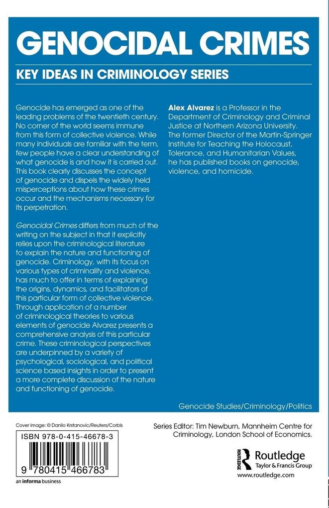 Weitere Ansicht: Genocidal Crimes | Alex Alvarez
