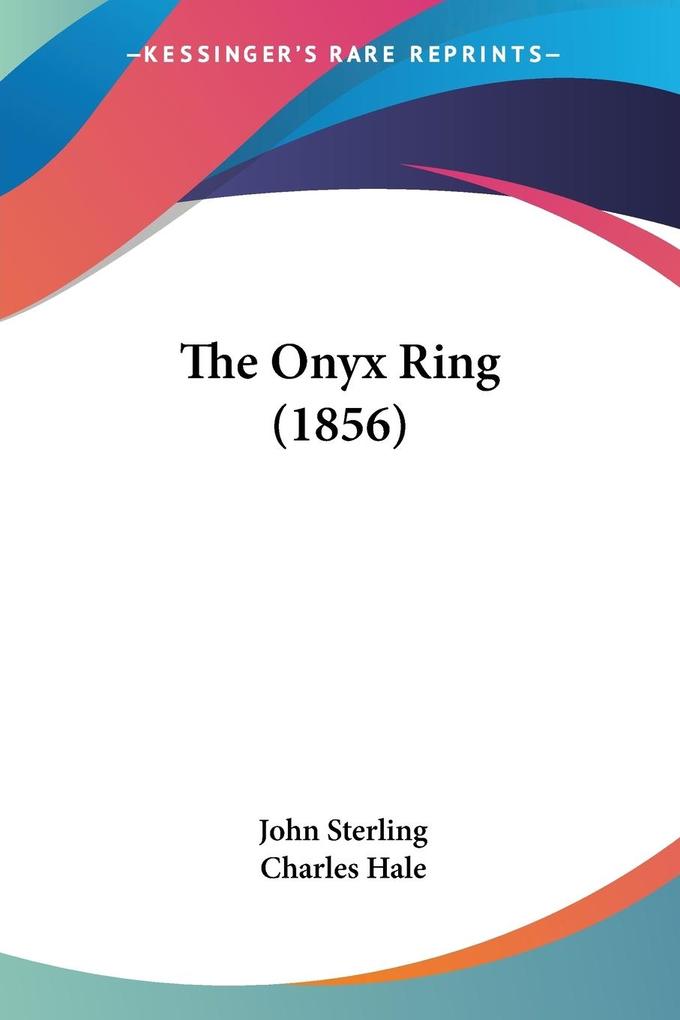 Produktbild: The Onyx Ring (1856) | John Sterling