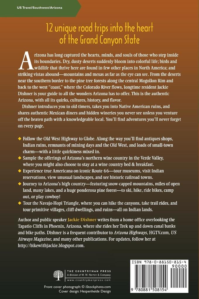 Weitere Ansicht: Backroads & Byways of Arizona | Jackie Dishner
