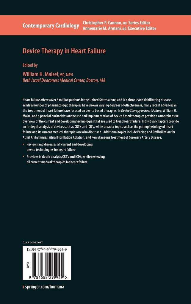 Weitere Ansicht: Device Therapy in Heart Failure