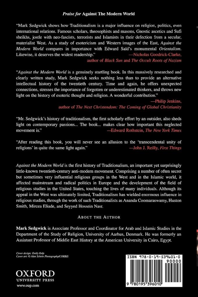 Weitere Ansicht: Against the Modern World | Mark Sedgwick