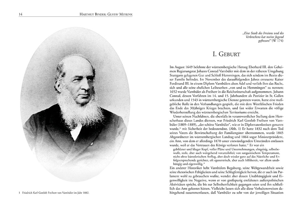 Weitere Ansicht: Gustav Meyrink | Hartmut Binder