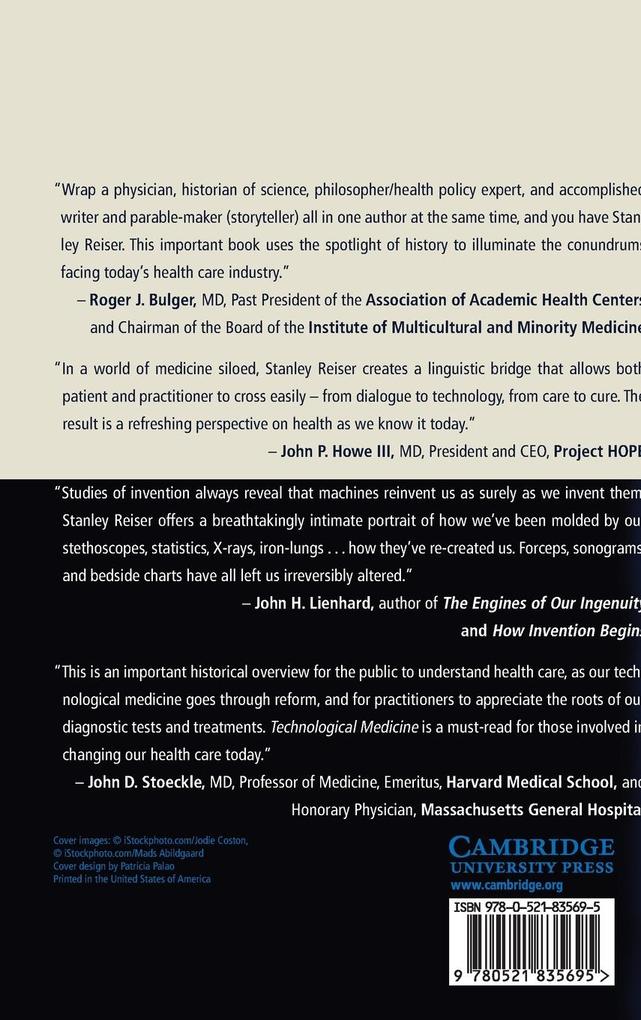 Weitere Ansicht: Technological Medicine | Stanley Joel Reiser
