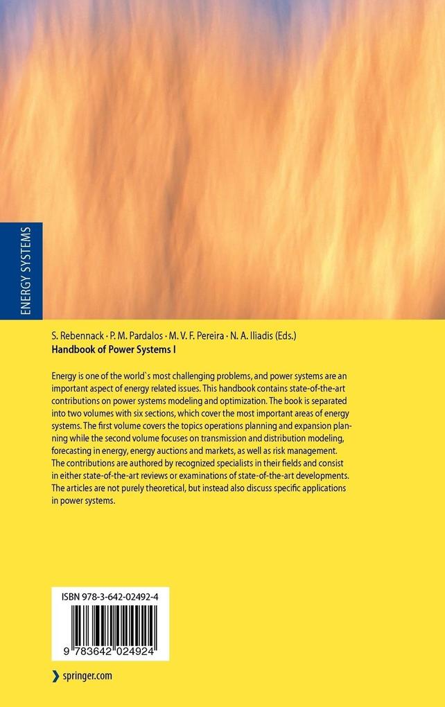 Weitere Ansicht: Handbook of Power Systems I