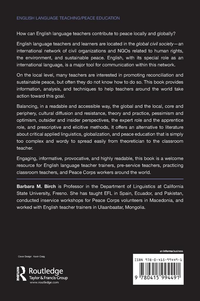 Weitere Ansicht: The English Language Teacher in Global Civil Society | Barbara M. Birch
