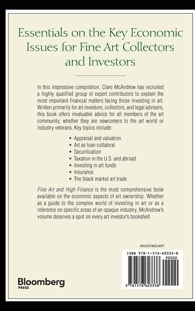 Weitere Ansicht: Fine Art and High Finance