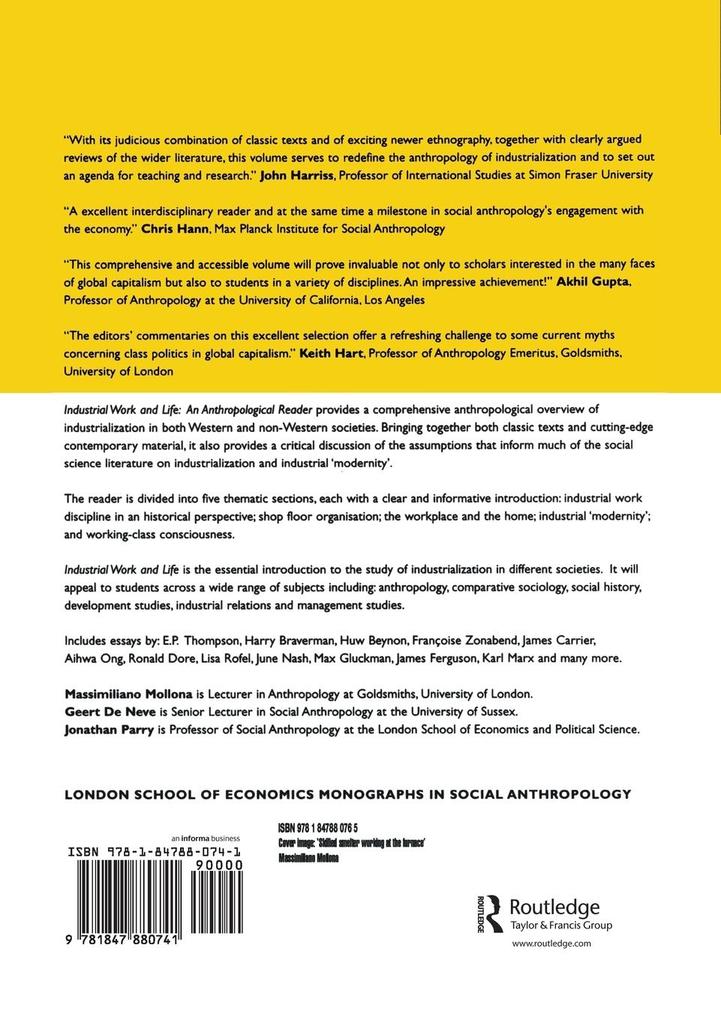 Weitere Ansicht: Industrial Work and Life