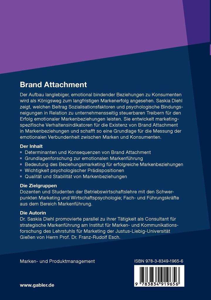 Weitere Ansicht: Brand Attachment | Saskia Diehl