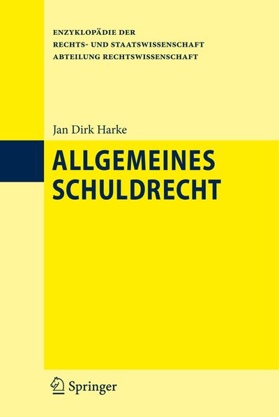 Produktbild: Allgemeines Schuldrecht | Jan Dirk Harke