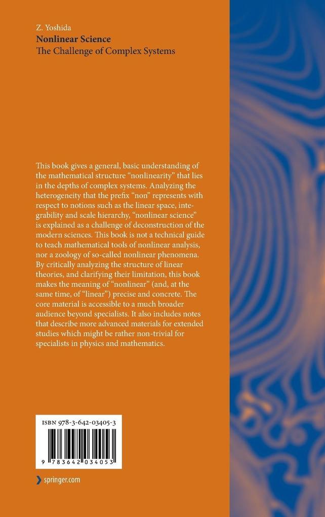 Weitere Ansicht: Nonlinear Science | Zensho Yoshida