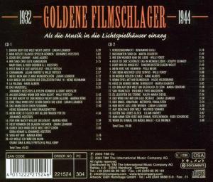 Weitere Ansicht: Goldene Filmschlager 1932-44 | Various Artists