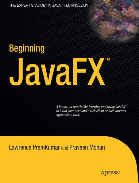 Produktbild: Beginning Javafx | Lawrence Premkumar, Praveen Mohan