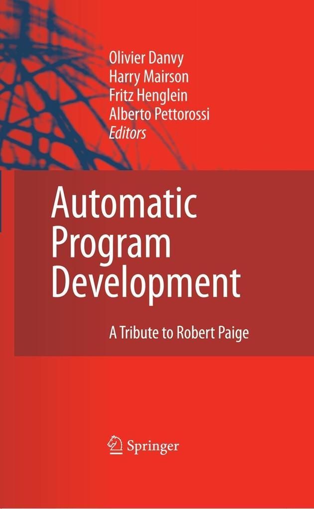Produktbild: Automatic Program Development